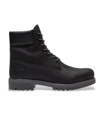 Timberland 6-calowe wodoodporne skórzane buty Road Trip Premium czarne