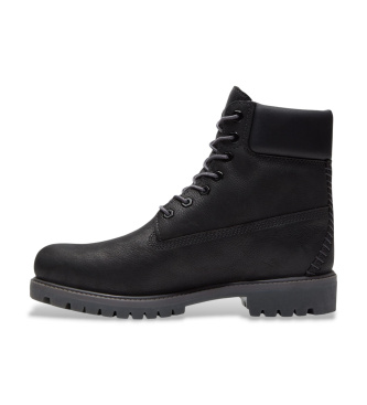 Timberland 6-calowe wodoodporne skórzane buty Road Trip Premium czarne