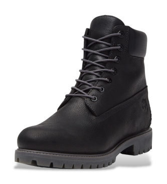 Timberland 6-calowe wodoodporne skórzane buty Road Trip Premium czarne