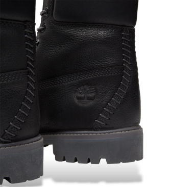 Timberland 6-calowe wodoodporne skórzane buty Road Trip Premium czarne