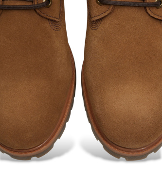 Timberland 6-calowe skórzane buty Premium, wodoodporne, brązowe