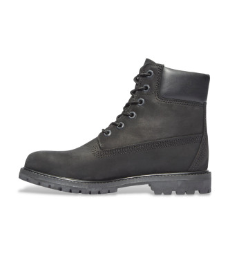 Timberland Botas de couro 6 Inch pretas