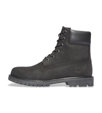 Timberland Botas de couro 6 Inch pretas