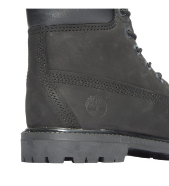 Timberland Botas de couro 6 Inch pretas