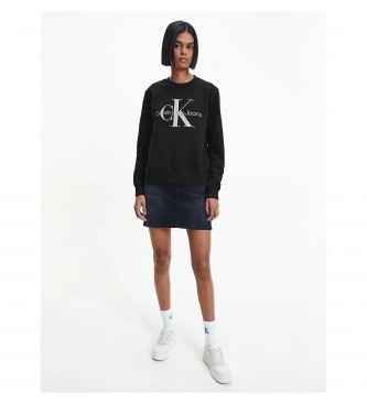 Calvin Klein Jeans Core Monologo sweatshirt black
