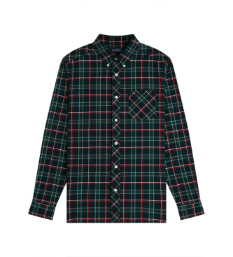 Fred Perry Chemise à carreaux tartan Fred Perry marine, verte