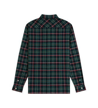 Fred Perry Chemise à carreaux tartan Fred Perry marine, verte