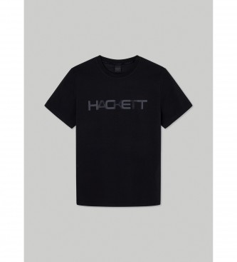 Hackett London T-shirt Hackett czarny