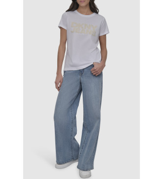 DKNY Maglietta di jeans bianca