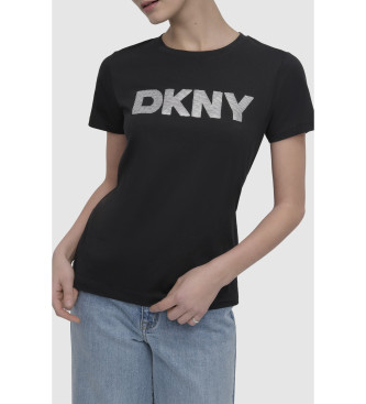 DKNY Basic T-shirt zwart