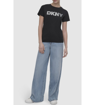 DKNY T-shirt basic czarny