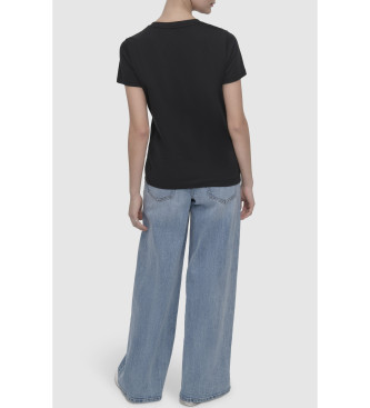 DKNY Basic T-shirt zwart