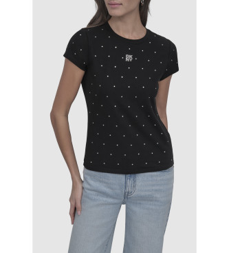 DKNY T-shirt Point preta