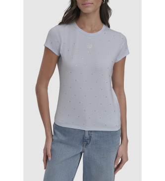 DKNY T-shirt Point bleu