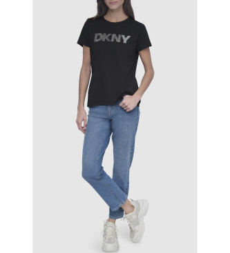 DKNY Logo T-shirt zwart