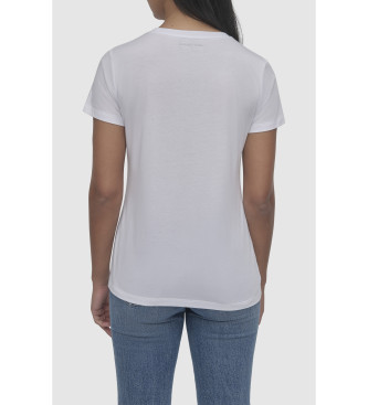 DKNY Camiseta Logo blanco