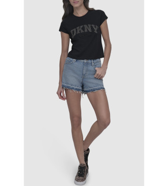 DKNY T-shirt Pearl preta