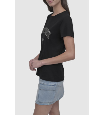 DKNY T-shirt NY preta