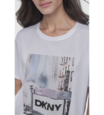 DKNY City T-shirt wit