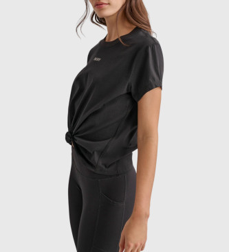 DKNY T-shirt com tachas pretas