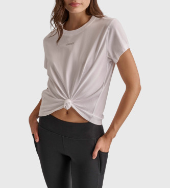 DKNY T-shirt bianca con borchie