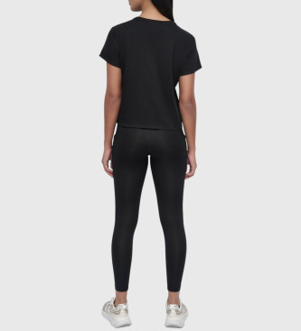 DKNY T-shirt com logtipo preto