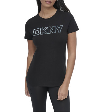 DKNY Degrade majica črna