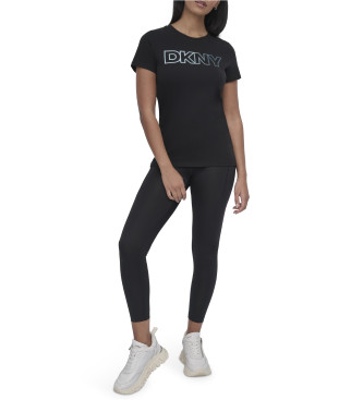 DKNY Degrade T-shirt zwart