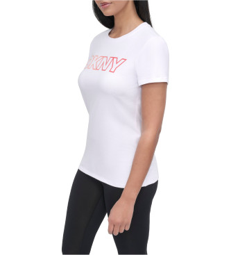 DKNY Camiseta Degrade blanco