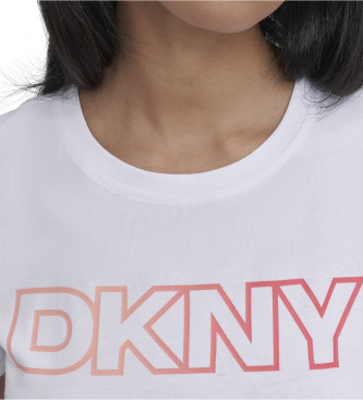 DKNY Koszulka Degrade biała