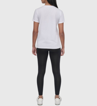 DKNY Camiseta logotipo blanco