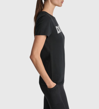 DKNY Logo-T-Shirt schwarz