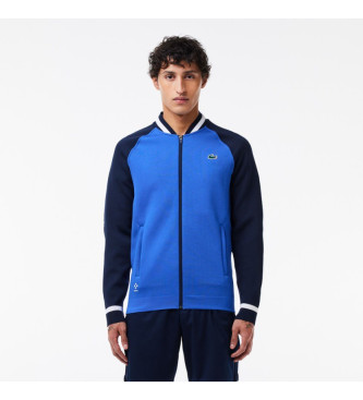 Lacoste Ultra-dry tennis jacket Lacoste x Daniil Medvedev blue