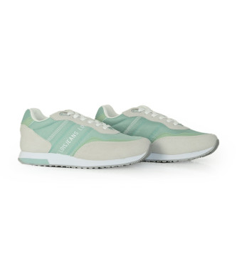 Lois Jeans Retro style trainers green, grey