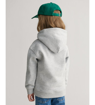 Gant Hoodie Arch Script grey  