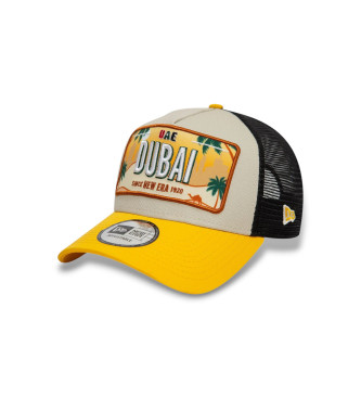 New Era Gorra New Era License Plate 9Forty amarillo