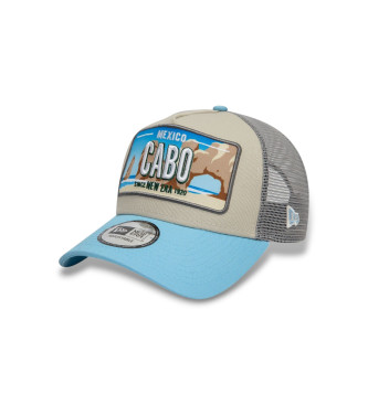 New Era Gorra New Era License Plate 9Forty gris, azul