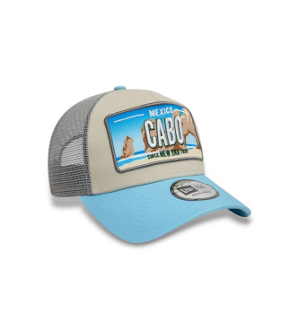 New Era Gorra New Era License Plate 9Forty gris, azul