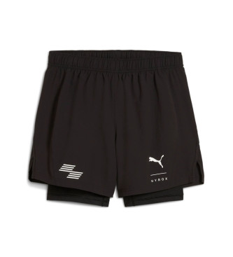 Puma Hyrox 2-in-1-Shorts schwarz