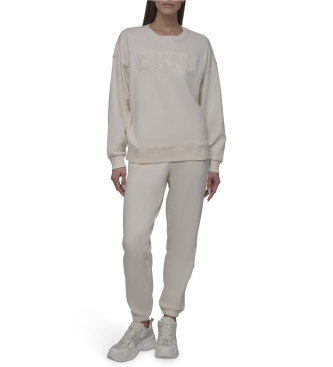 DKNY Beige joggingbyxor