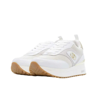 Liu Jo Sneakers Maxi Wonder 97 in pelle bianca