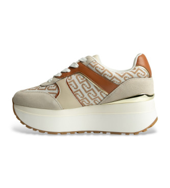 Liu Jo Pantoufles Maxi Wonder plus beige