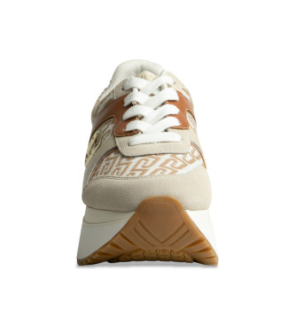 Liu Jo Pantoufles Maxi Wonder plus beige