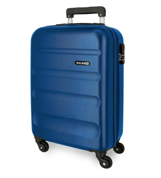 Roll Road Rozszerzalna walizka kabinowa Roll Road Flex 55cm niebieska