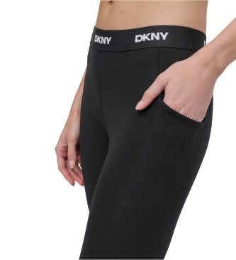 DKNY Rajstopy kompresyjne czarne