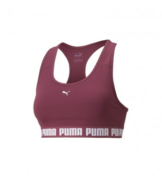Puma Sports bra Mid Impact Puma Strong maroon 