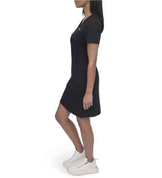 DKNY Vestido Pico negro