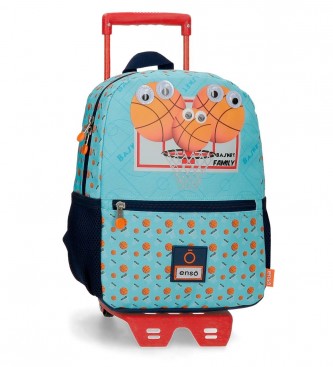 Enso Enso Basket Family Backpack with Trolley -25x32x12cm