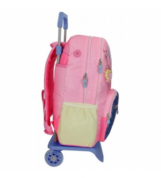 Enso Enso Collect Moments Rucksack Doppelfach mit Trolley -32x44x17cm