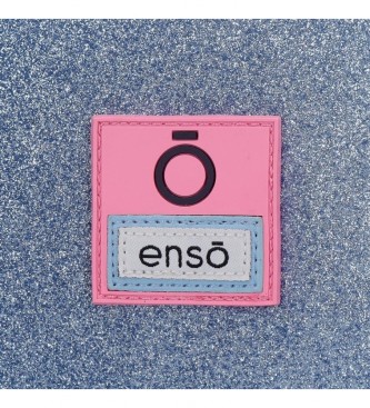 Enso Enso Collect Moments Rugzak Dubbel Vak met Trolley -32x44x17cm